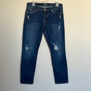 7 for all mankind skinny boyfriend jeans